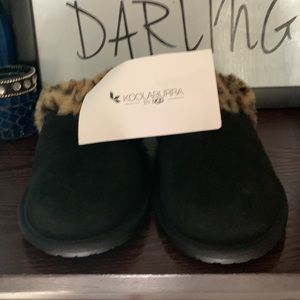 NW Koolaburra by Ugg, suede black color slippers brand new never worn